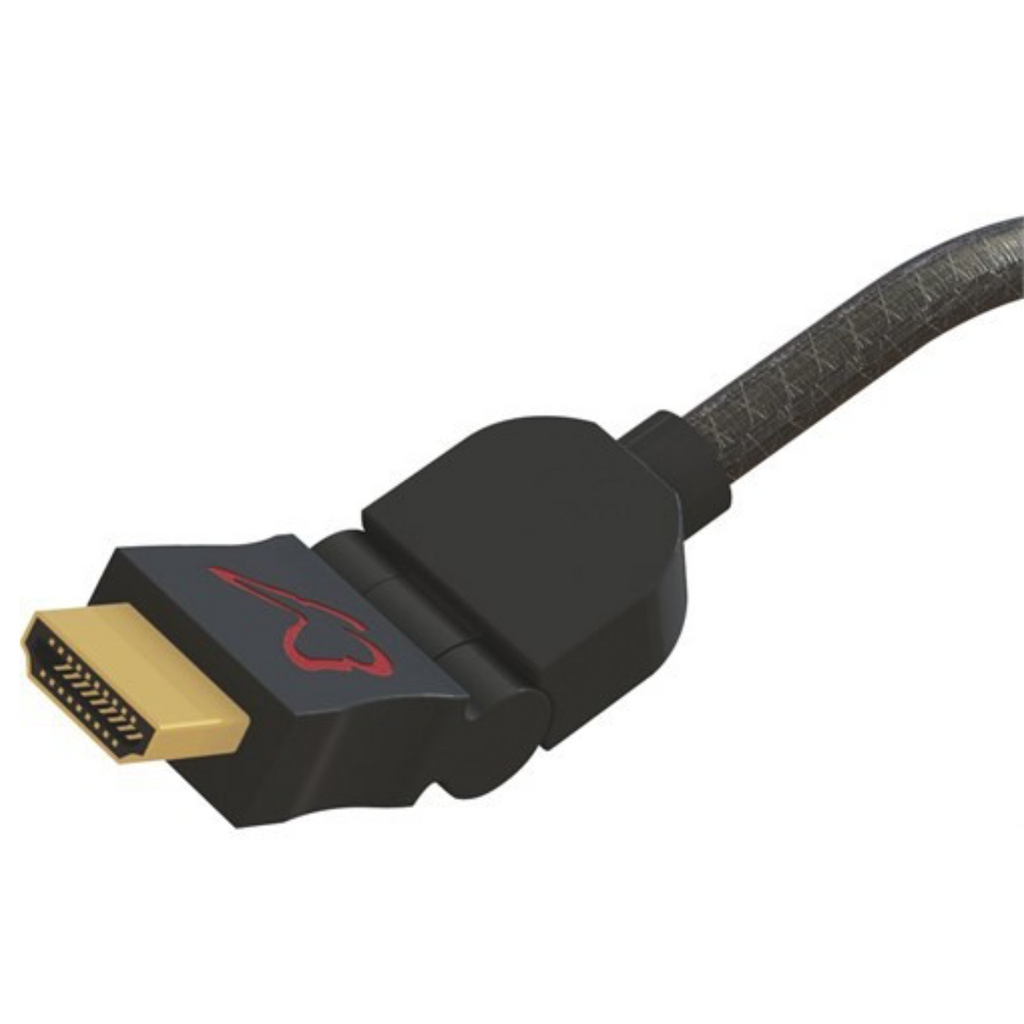 Barkan HD18P2 High speed HDMI cable 180° Adjustable Head 6ft / 1.8m
