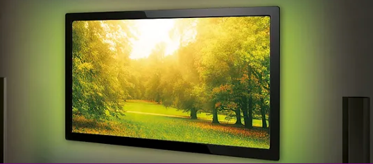 Barkan L12 USB Multi Color Mood Light for TV, button operated,   2 X 19.7" / 50cm LED Strips