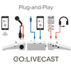 Roland GO:LIVECAST Live Streaming Audio and Video Studio for Smartphones and Tablets