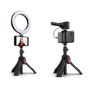 IK Multimedia iKlip Grip 4-in-1 smartphone camera grip/stand with bluetooth shutter