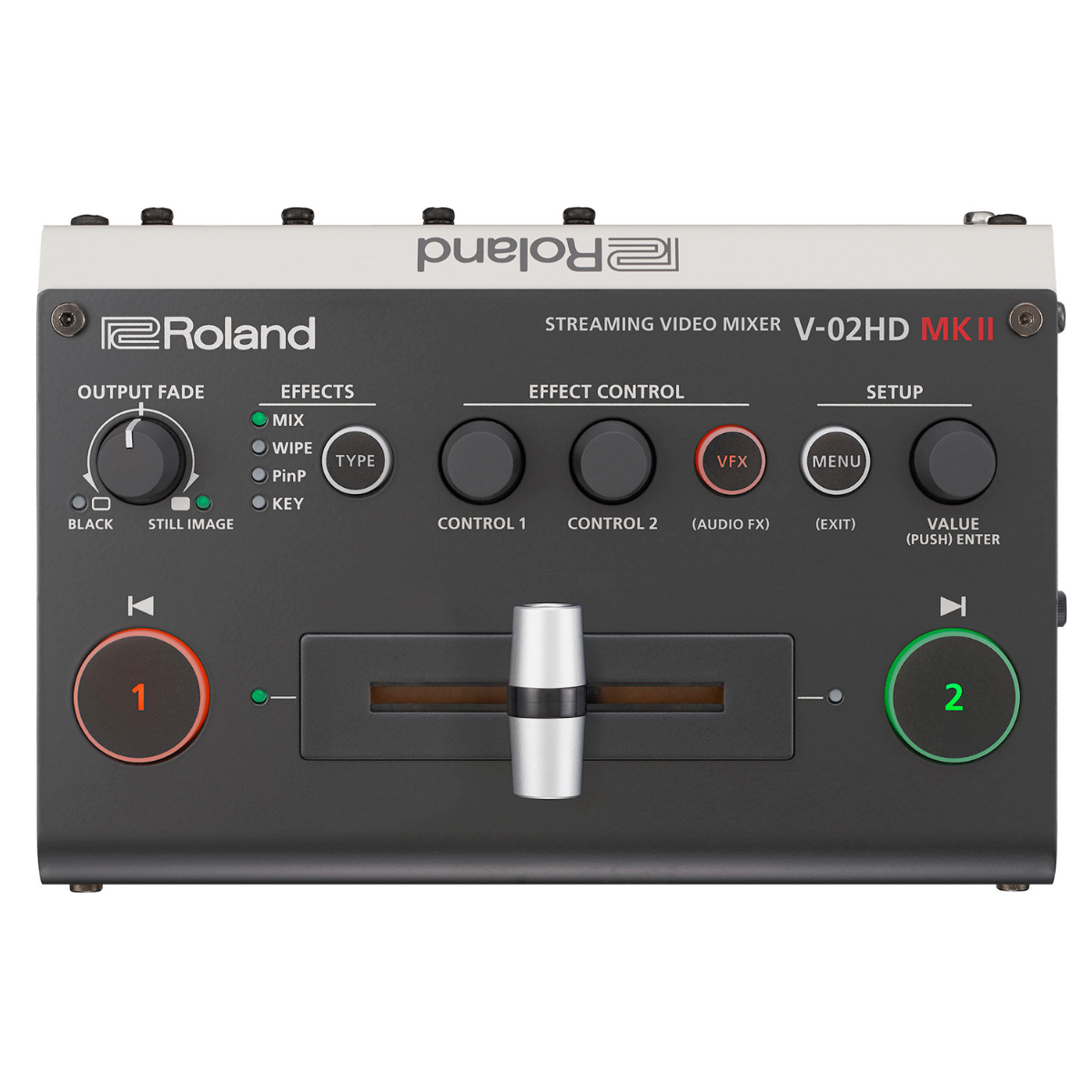 ROLAND V-02HD MKII Multi-Format Video Mixer with Streaming
