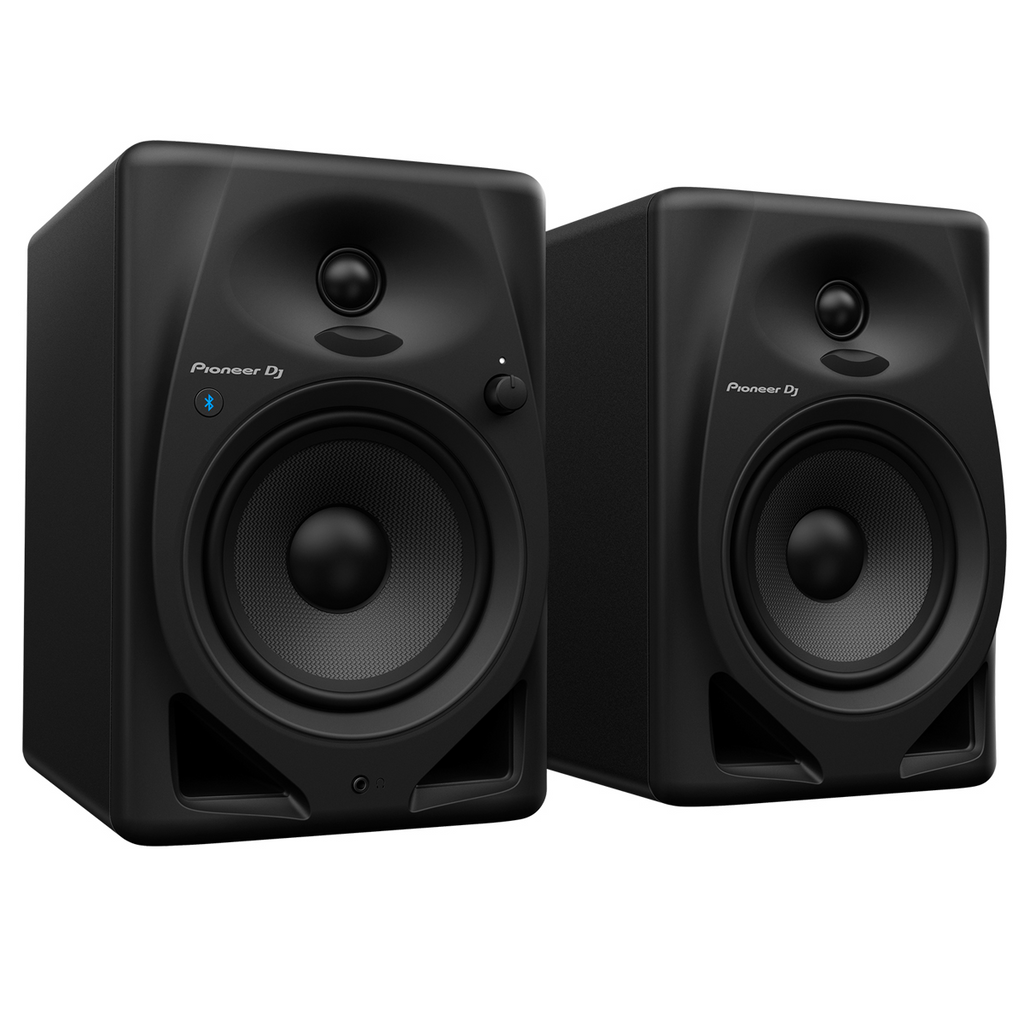 Pioneer DJ DM-50D-BT 5-inch Desktop Monitors with Bluetooth (Black)