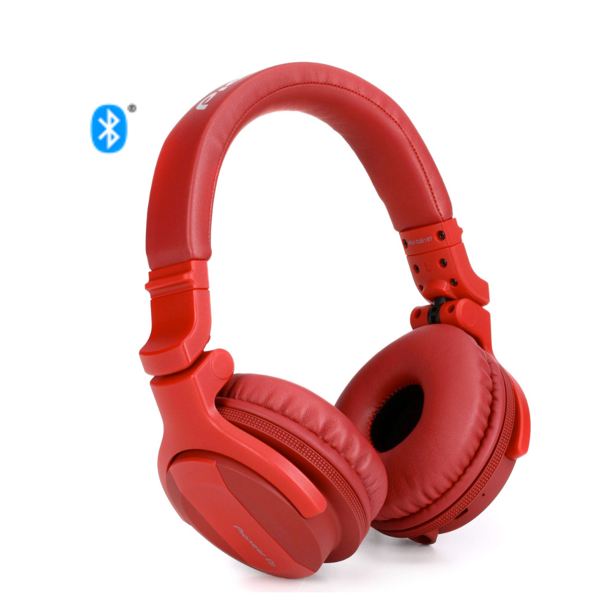 Pioneer HDJ-CUE1BT-R DJ headphones with Bluetooth (Red)