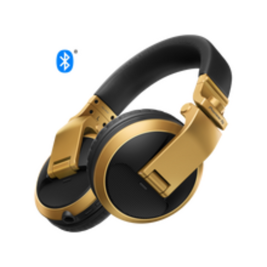 Pioneer HDJ-X5BT-N Over-ear DJ headphones with Bluetooth (gold)