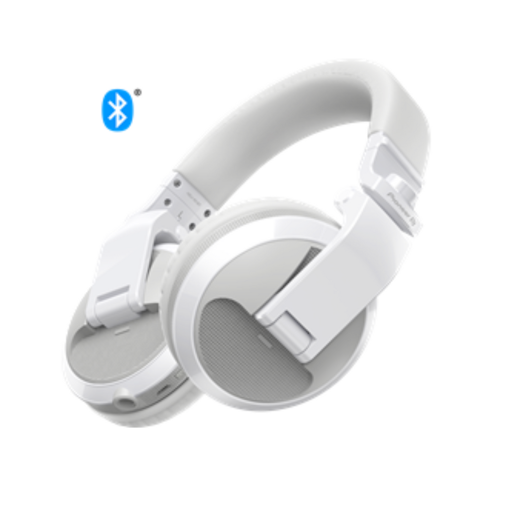 Pioneer HDJ-X5BT-W Over-ear DJ headphones with Bluetooth (white)