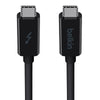 Belkin Thunderbolt 3 USB C to USB C 3.3ft/1m Long Data Transfer Power Cable