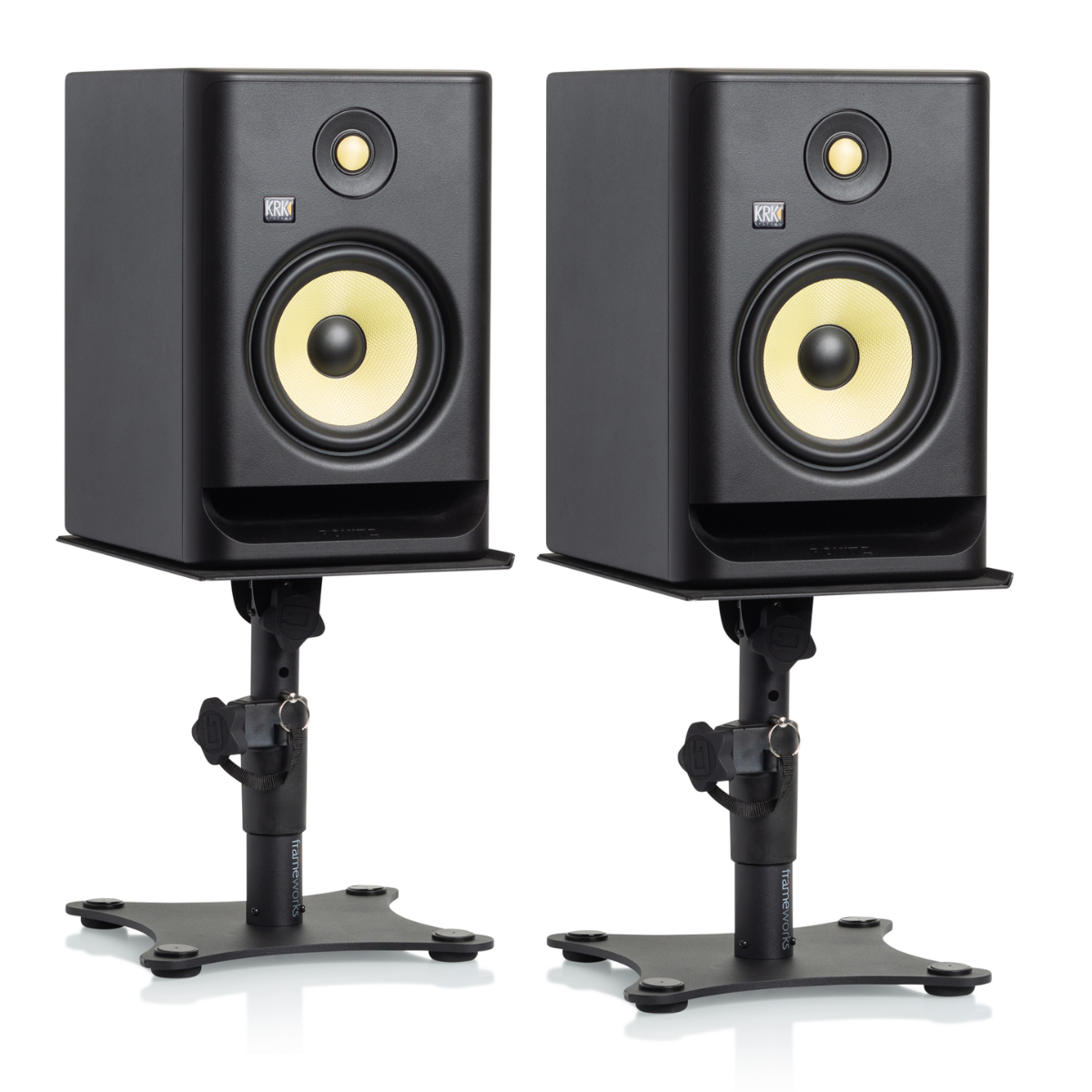 Gator Frameworks GFW-SPKSTMNDSK Desktop Studio Monitor Stand (Pair)