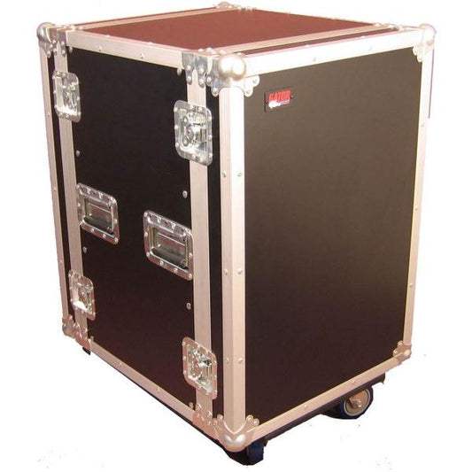 Gator Cases G-TOUR-12U-CAST ATA Wood Rack Case with Casters
