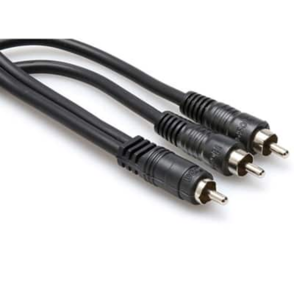 Hosa CYR-405 RCA to Dual RCA Splitter Cable