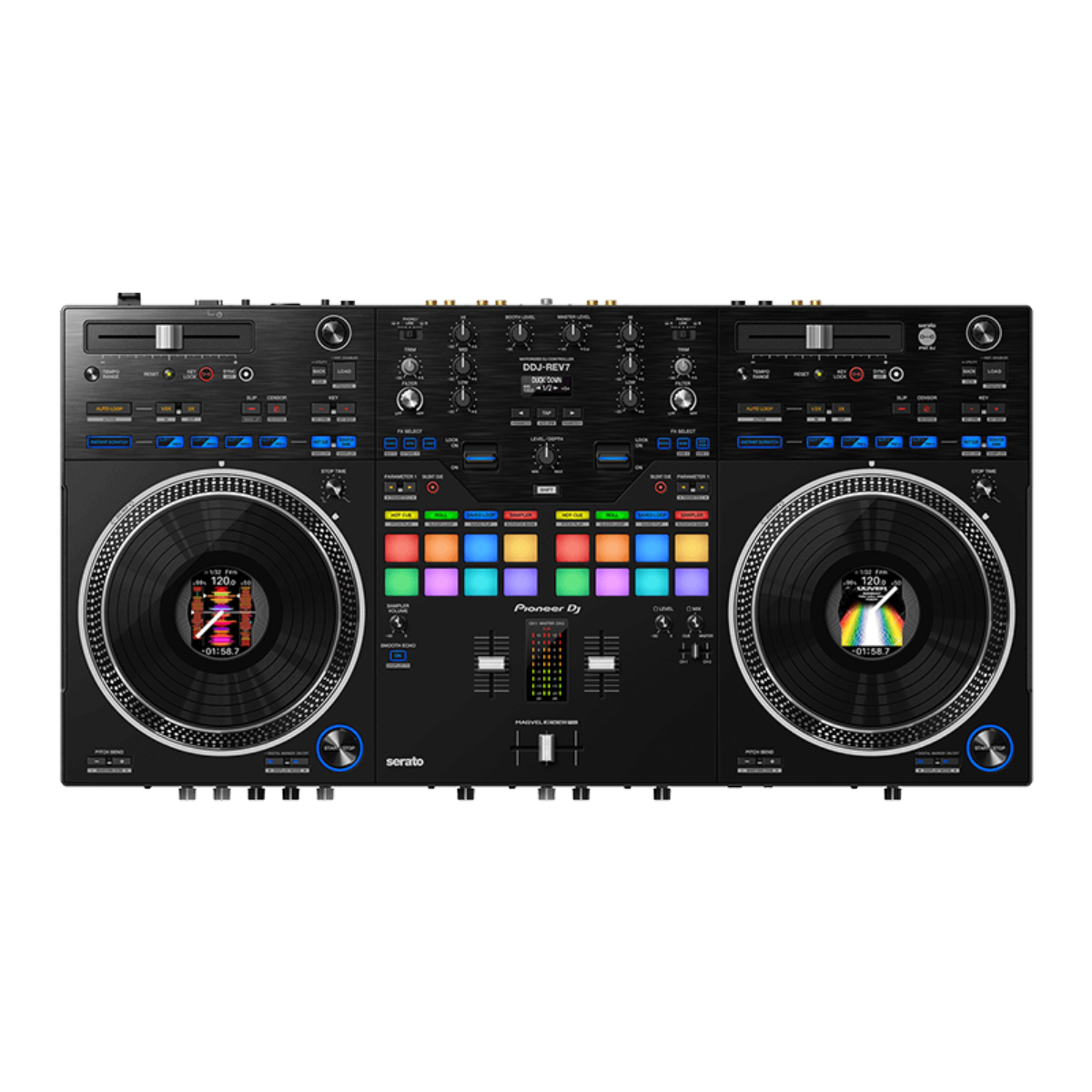 Pioneer DJ DDJ-REV7 2-Channel Professional DJ Controller for Serato DJ Pro