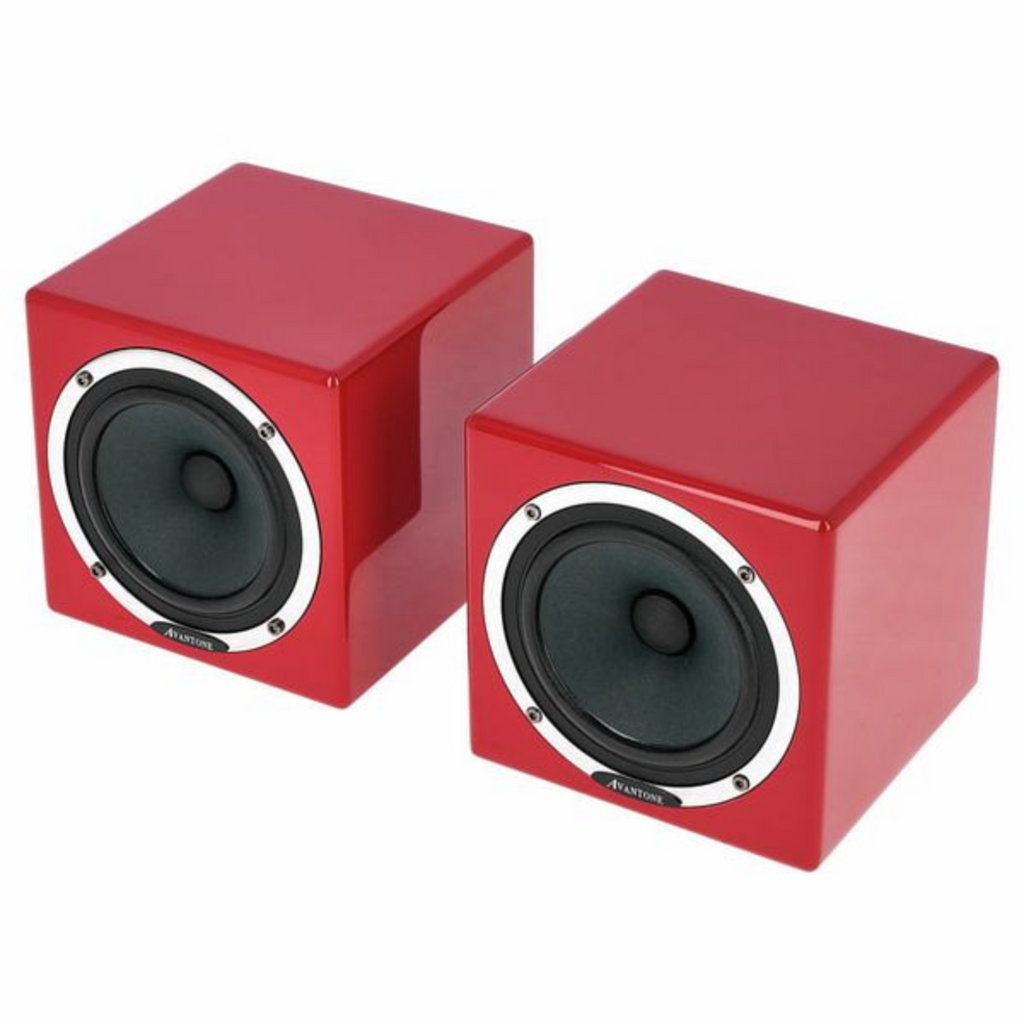 Avantone ARED Pro Active MixCube Reference Monitors Pair - Red