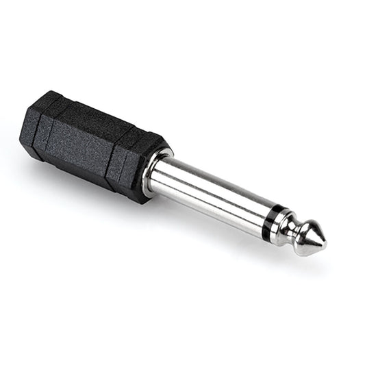 Hosa GPM-179 3.5mm TRSF to 1/4in TSM Adaptor