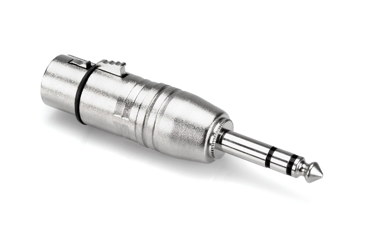 Hosa GXP-143 XLR3F to 1/4\" TRSM Adaptor