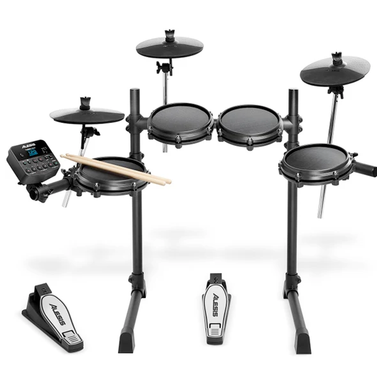 Alesis Turbo Mesh Kit 7-Piece Electronic Drum Kit w/Mesh Heads