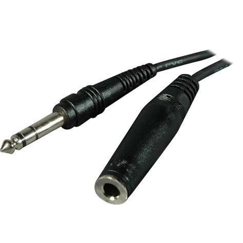 Hosa HPE-310 1/4" Headphone Extension Cable, 10ft