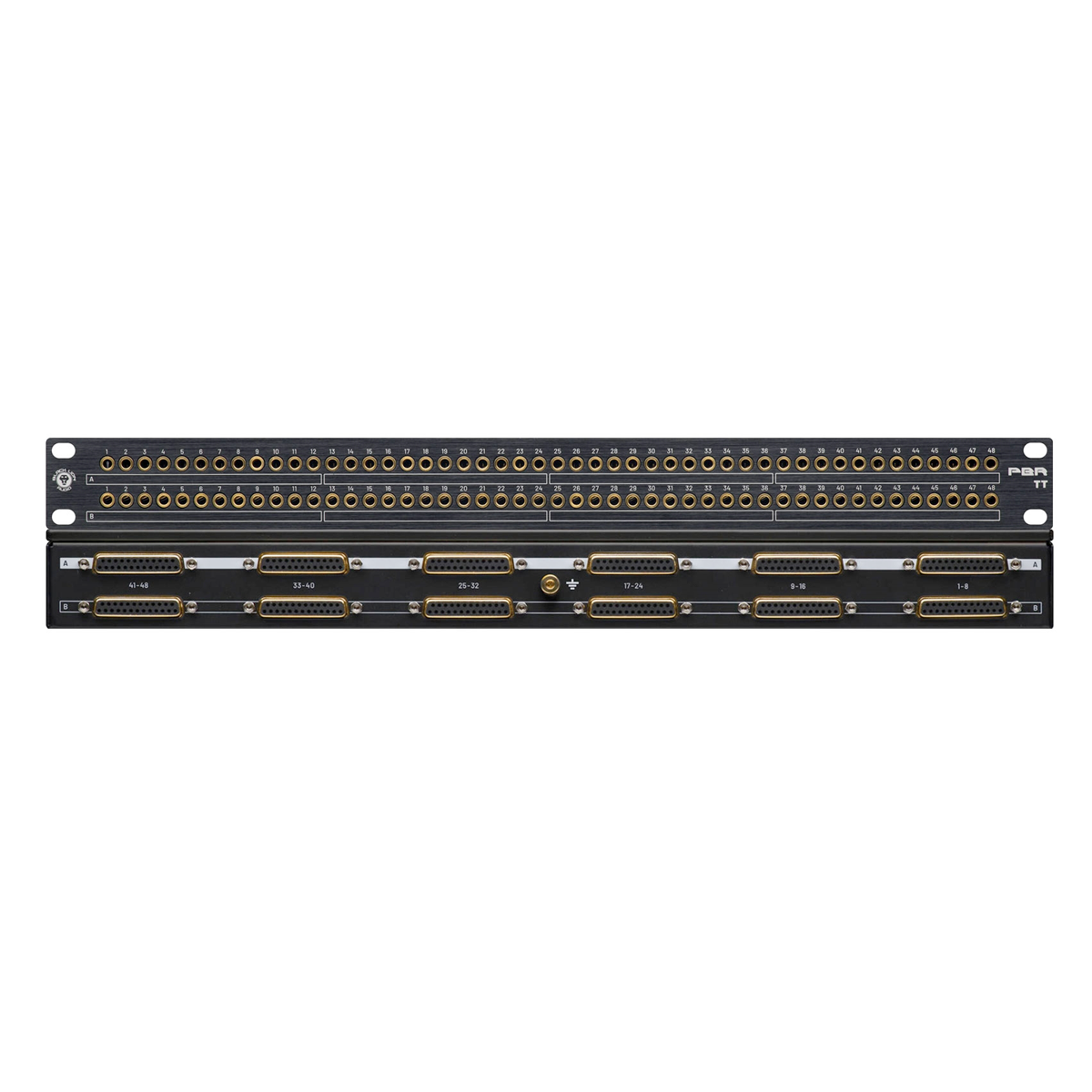 Black Lion Audio PBR-TT 96-Point Gold Plated Patchbay