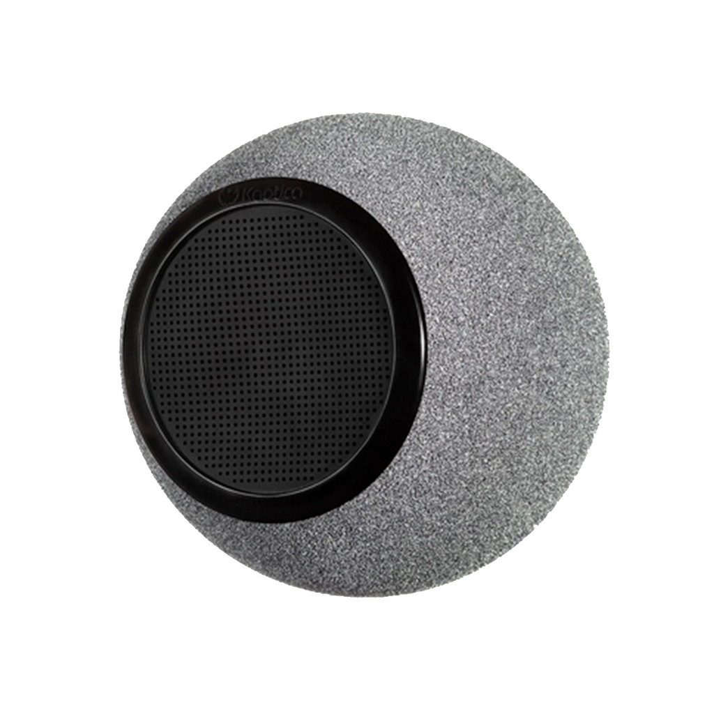 Kaotica Eyeball Live Microphone Shield - Platinum Silver/Onyx Black