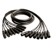 Mogami GOLD 8 XLR-XLR-10 8 channel XLR to XLR snake, 10ft