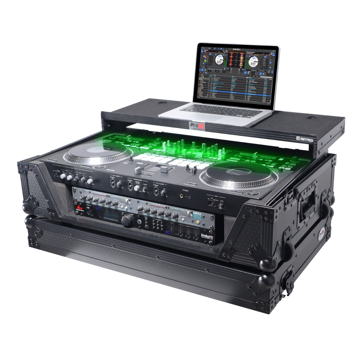 ProX XS-DDJ1000 WLTBL LED ATA Flight Case for Pioneer 