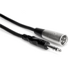 Hosa STX-105M 1/4" TRSM to XLR3M, 5ft