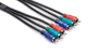 Hosa Technology VCC-303 Triple RCA to Same Component Video Cable, 10ft