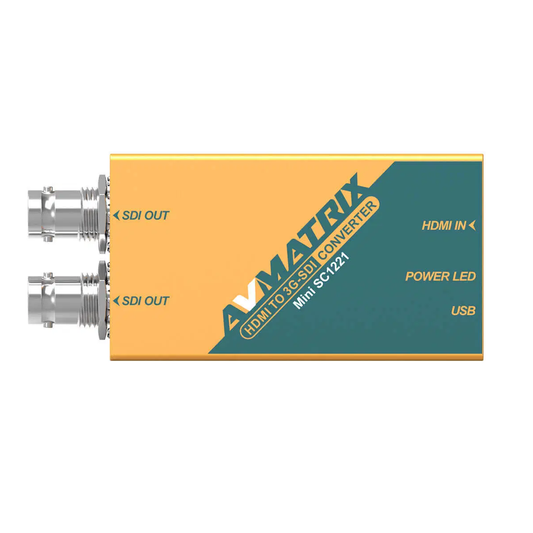 AVMATRIX Mini SC1221 - HDMI to 3G-SDI Mini Converter