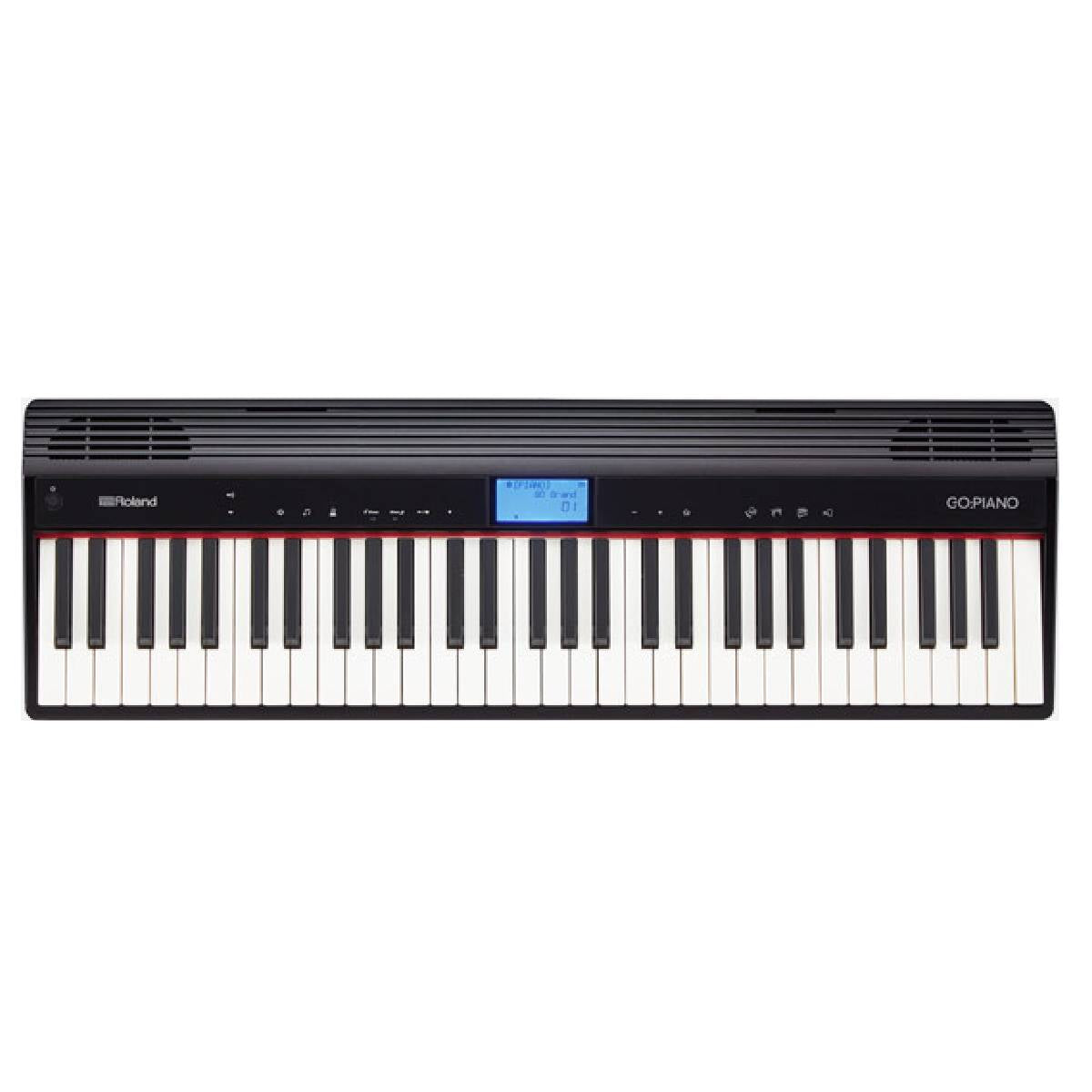 Roland GO:PIANO 61-Key Touch-Sensitive Portable Keyboard (Black)