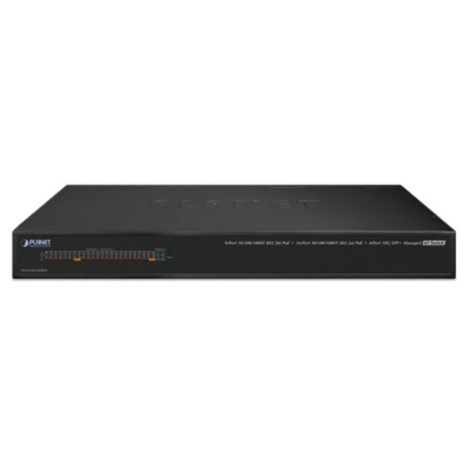  Planet Technology AVS-4210-24HP4X 8 10/100/1000BASE-T 