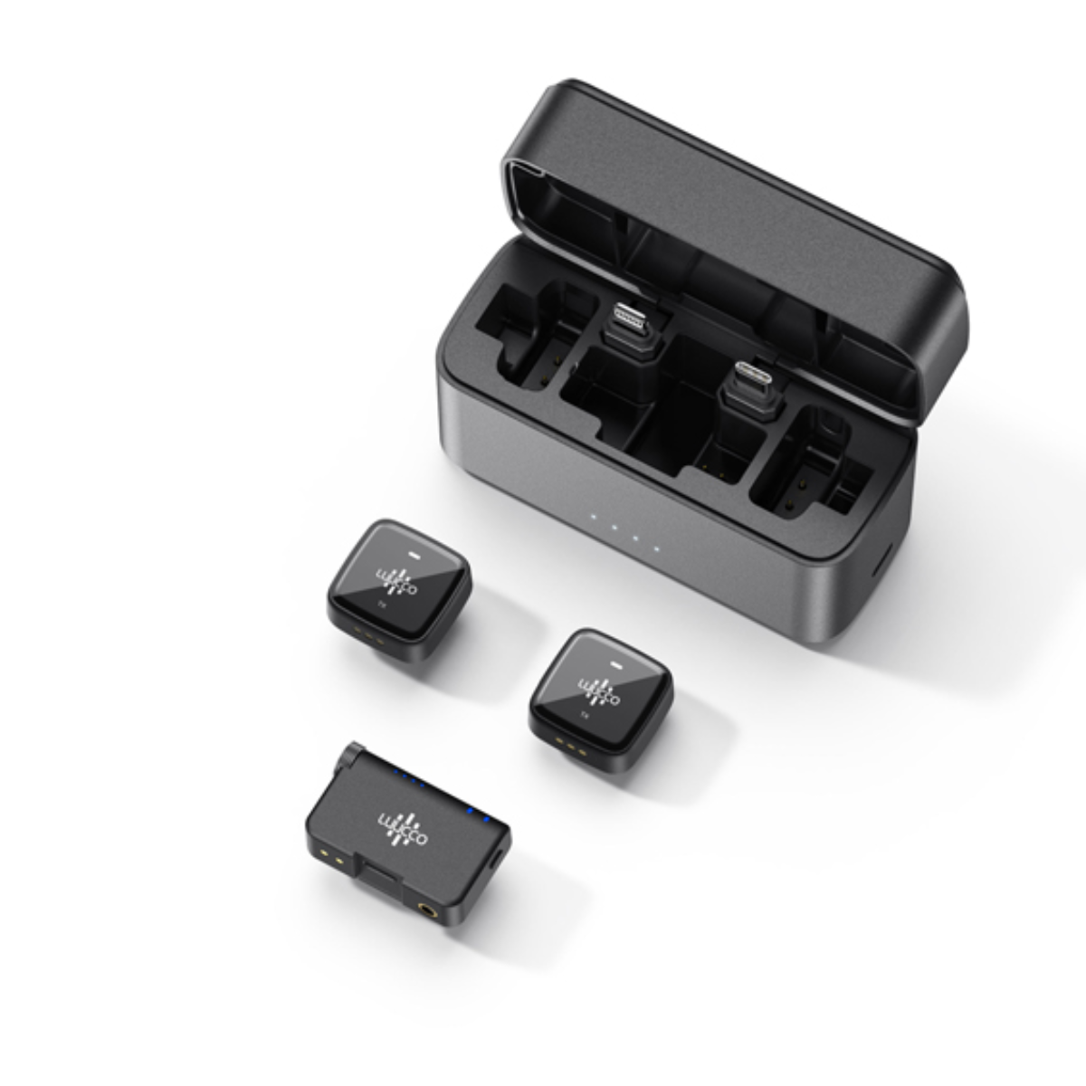 Luucco AirMic Microphone Dual-channel Wireless Lavalier Microphone System