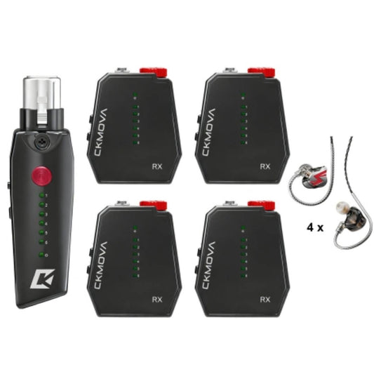 CKMOVA Vocal G V9 Wireless In-Ear Monitor System with In-Ear Monitor