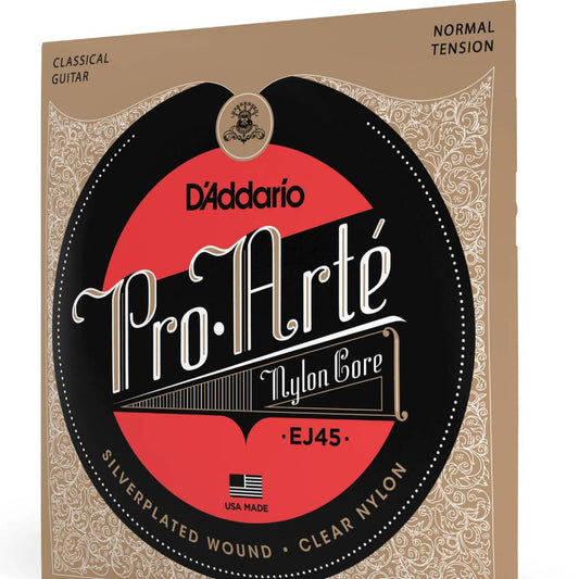 D'Addario EJ45 Normal Pro-Arte Nylon Classical Guitar Strings (28 - 43)
