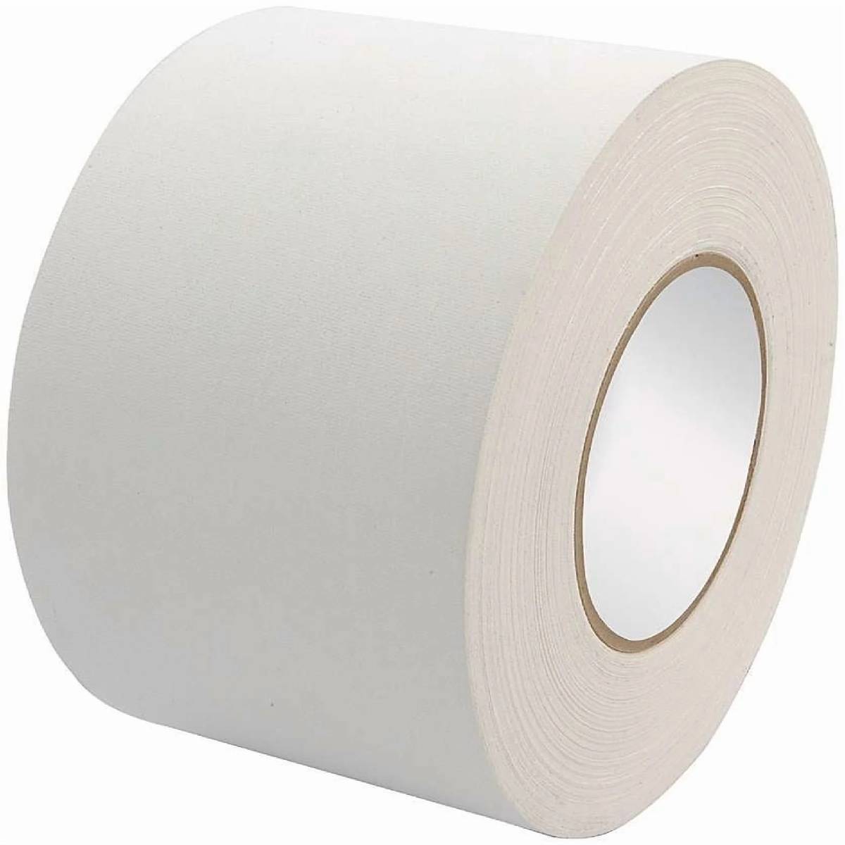 Matte gaffer tape white, 6''x20m