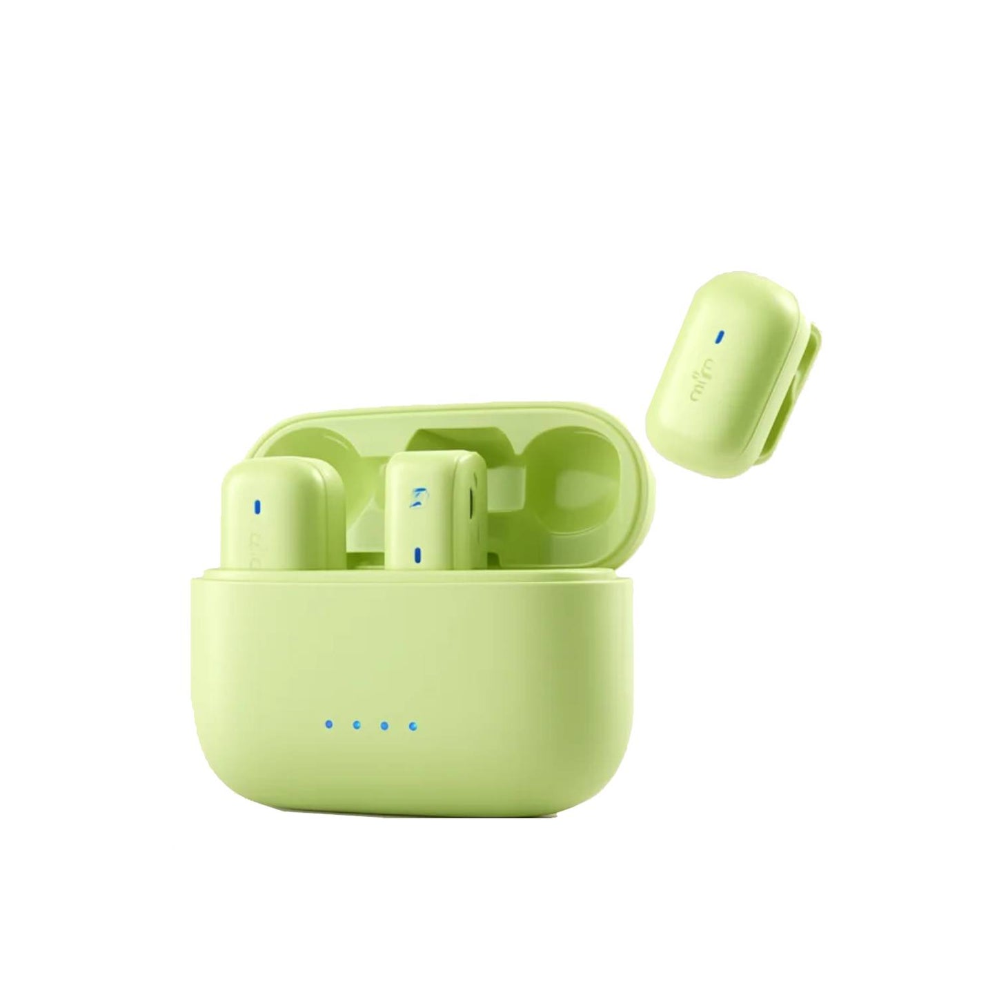 LUUCCO MiniPods-K2 (USB-C/Green) Dual-channel Wireless Lavalier Microphone System