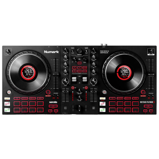 Numark MIXTRACK PLATINUM FX DJ Controller touch platter in-wheel