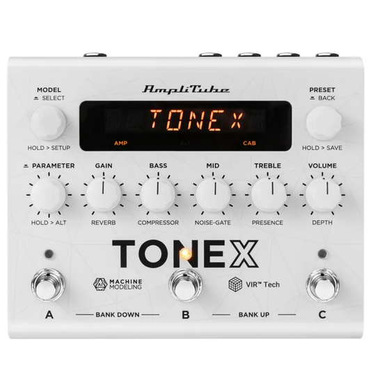 IK Multimedia XG-PEDAL-TONEX-IN Tonex Pedal (WHITE)